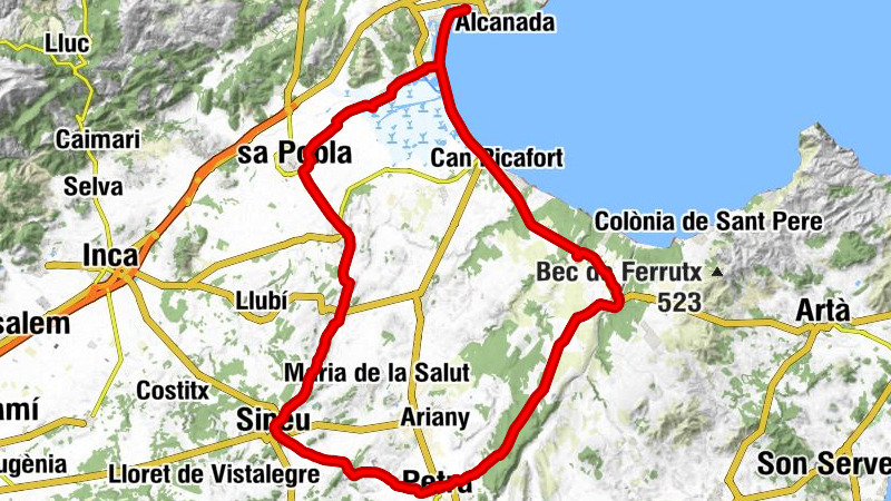 Port d'Alcúdia - Petra - Sineu - Sant Albert Magne