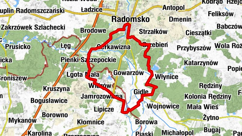 Sucha Wieś - Radomsko - kościół pw. św. Apostołów Piotra i Pawła - Piaski