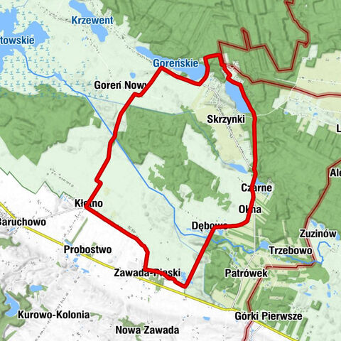 powiat włocławski - Goreń Nowy - Kłotno - Telążna-Kanał