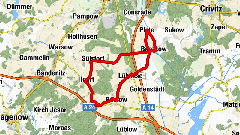 Hoort - Kraak - Rastow - Dorfkirche Mirow
