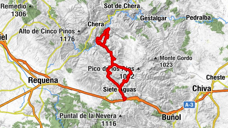 Siete Aguas - La Cola del Pantano - Refugio Fuente de la Puerca