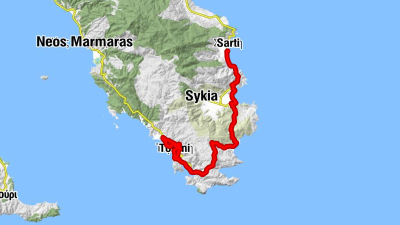 Πλατάνια - Bahari - Παραλία Συκιάς - Θεανώ