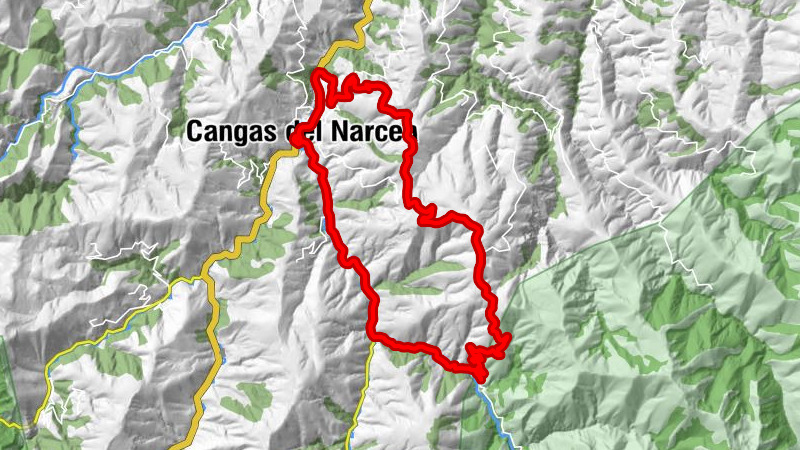 Basílica de Santa María Magdalena - Ermita de Santa Bárbara - Santuario de Nuestra Señora del Acebo - Cangas del Narcea