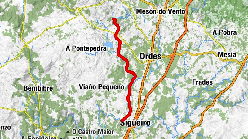 Portobrea - A Estación - Vilagudín - As Pontes