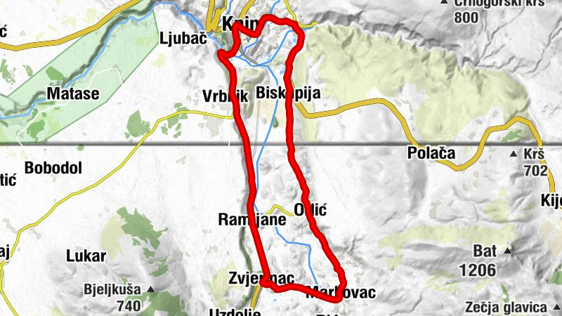 Knin - Biffet Gagi - Tri lovca