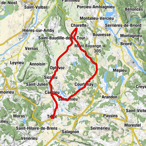 Le Verdi - Église Saint-Symphorien - Église Saint-Romain - Trept