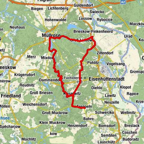 Treppeln - Kieselwitz - Restaurant Kupferhammer - Müllrose