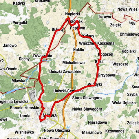 Książąt Mazowieckich - Kościół pw. Świętego Stanisława Biskupa i Męczennika - Kościół pw. Świętej Trójcy w Mławie - Andersa