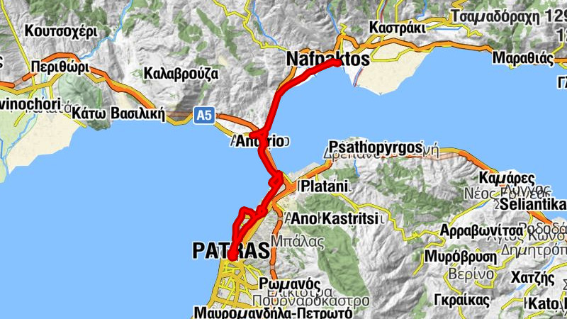 Πάτρα - Ι.Ν. Αγίου Νεκταρίου - Παρεκκλήσι Αγίων Αναργύρων - Ι.Ν. Αγίου Δημητρίου