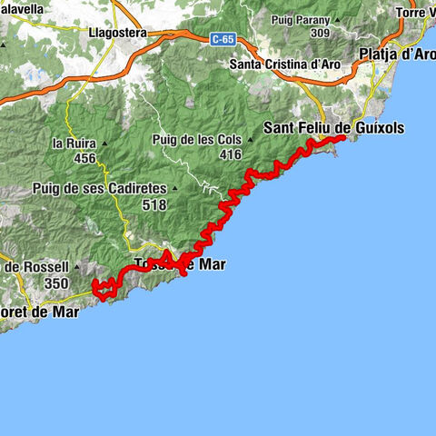 Sant Feliu de Guíxols - La mare de deu dels socors - Tossa de Mar - Can Vilas
