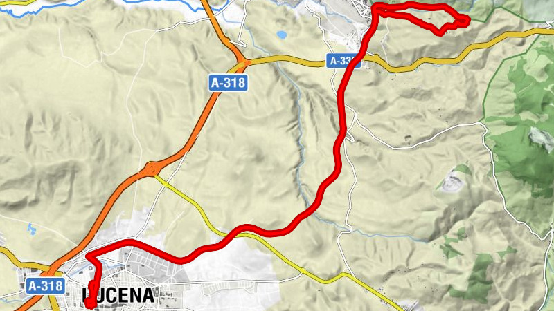 Lucena - Avenida - Cabra - San Lorenzo