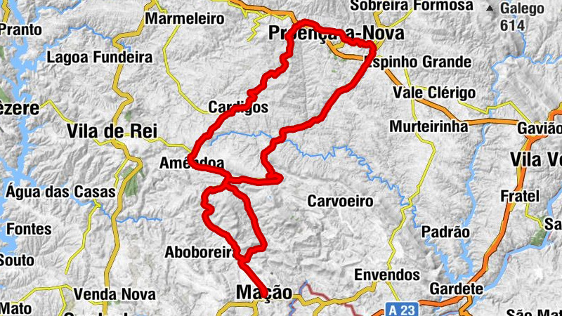 Mação - Pereiro - Castelo - Proença-a-Nova