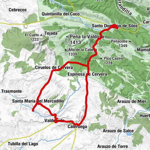 Santa María del Mercadillo - Iglesia de San Lorenzo - La Yecla Cervecería - Ermita del Juncal