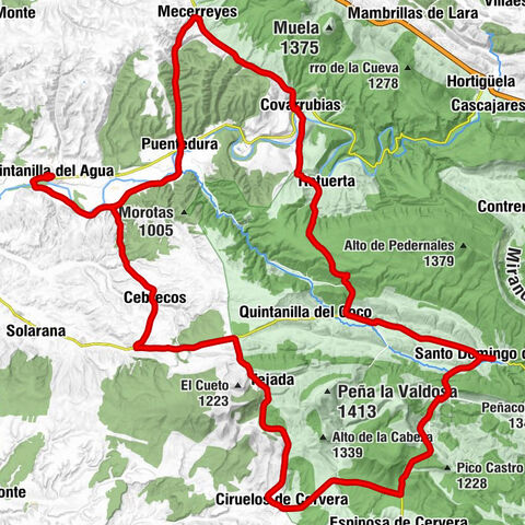 El Campesino - Ermita de Santa Ana - Ermita del Carmen - Ermita de la Virgen del Camino