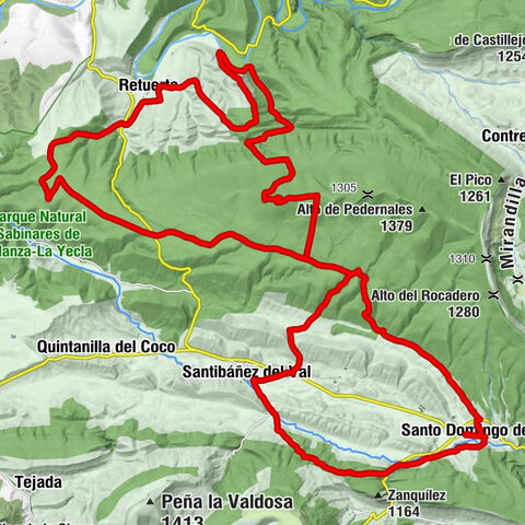 Santo Domingo de Silos - Ermita de Santa Cecilia - Iglesia de San Pedro - Iglesia monástica de San Sebastián