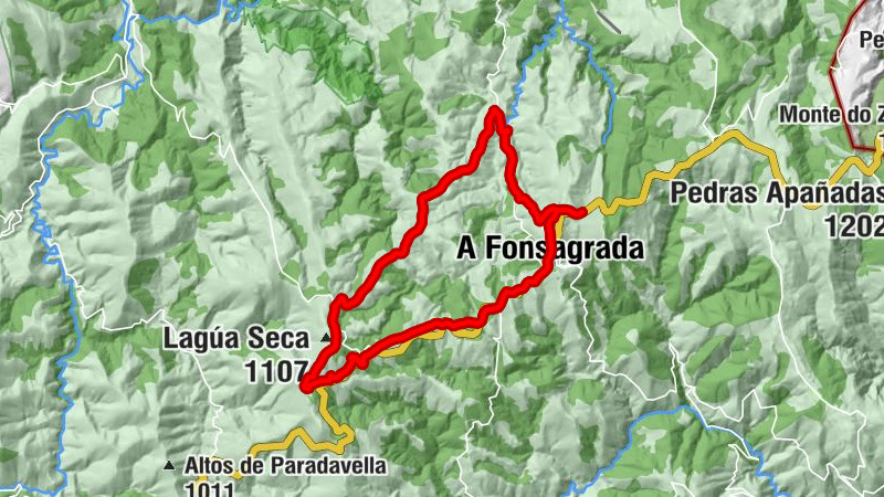 Paradanova - Igrexa de San Xoán do Padrón - A Fonsagrada - Igrexa de Santa María da Fonsagrada
