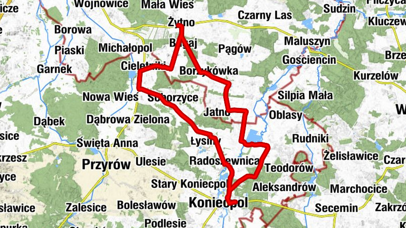 Słowik - Koniecpol - Kościół pw. Świętego Michała Archanioła (stary)