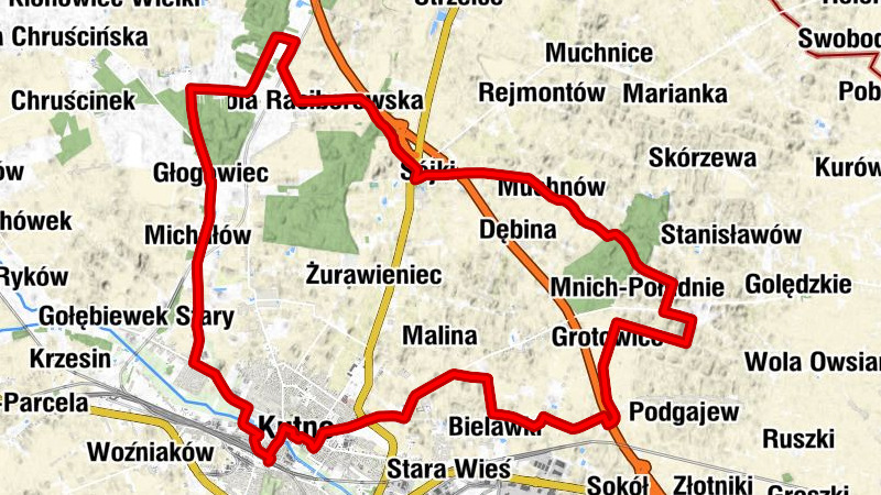 Kutno - Kościół pw. Narodzenia Najświętszej Maryi Panny i Świętego Wojciecha - Kaplica cmentarna - Kościół parafialny pw. Wniebowzięcia Najświętszej Maryi Panny