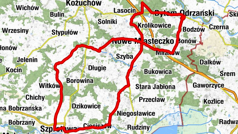 Bytom Odrzański - Kościół św. Mikołaja - Kościół pw. Opatrzności Bożej - Kościół pw. Świętego Hieronima