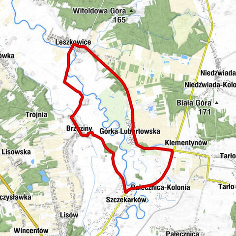 Pałecznica-Kolonia - Kościół pw. Świętego Józefa Oblubieńca NMP i Świętego Jana Chrzciciela w Leszkowicach - Górka Lubartowska