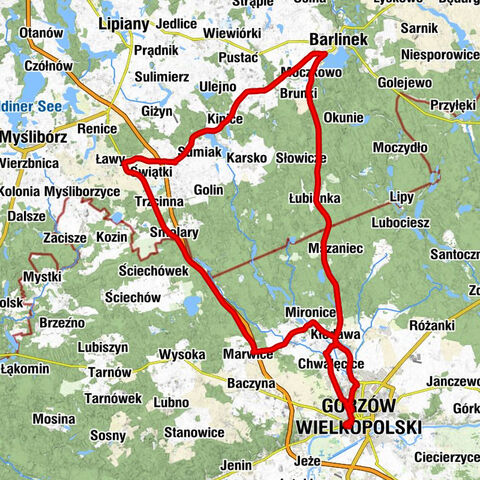 Gorzów Wielkopolski - Zbór Kościoła Chrześcijan Baptystów - Kościół pw. Wniebowzięcia Najświętszej Maryi Panny - Kościół pw. Niepokalanego Poczęcia Najświętszej Maryi Panny