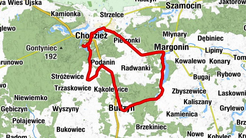 Chodzież - Kościół pw. Świętego Floriana - Kościół pw. św. Andrzeja Boboli - Kościół parafialny pw. Matki Boskiej Szkaplerznej