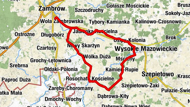 Zambrów - Wola Zambrowska - Kościół pw. Świętego Maksymiliana Kolbego - Kościół pw. Świętej Doroty