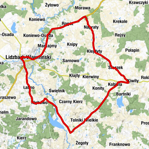 Cerkiew Świętych Apostołów Piotra i Pawła - Kościół pw. św. Barbary i św. Marii Magdaleny - Kaplica pw. Niepokalanego Poczęcia Najświętszej Maryi Panny - Lidzbark Warmiński