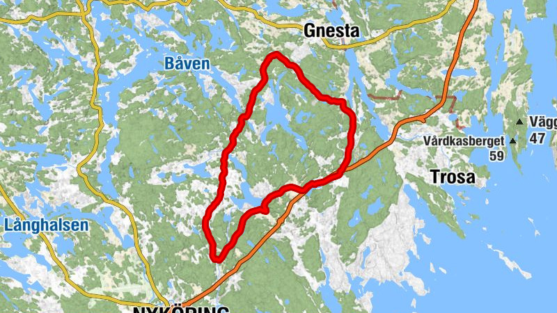 Gnesta kommun - Marö - Torsåker - Bogsta
