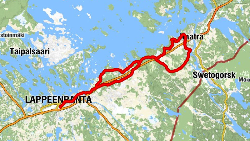 Lappeenranta - Joutseno - Siunauskappeli