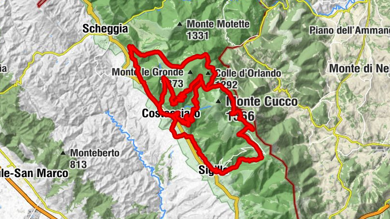 La Locanda d'Avelle - Caprile - Santuario della Madonna delle Grazie - Costacciaro