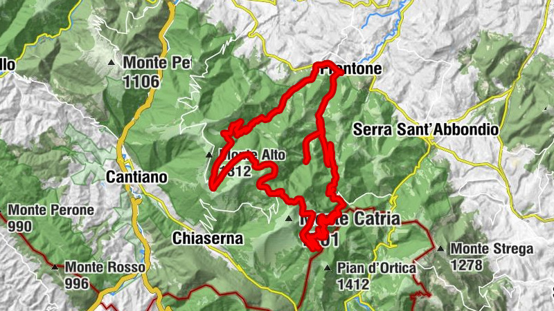 Rifugio di Grotticiole - Caprile - Fonte Avellana - Grotta di San Pier Damiani