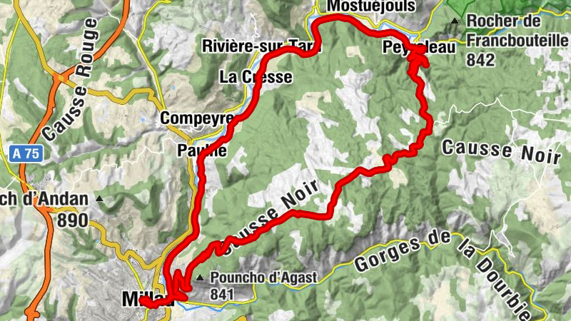 Millau - Notre-Dame de Mirabel - Église Saint-Baudile - Église Saint-Amans-et-Saint-Loup