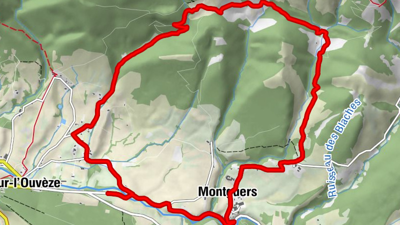 Montguers - Le Clot - Saint-Auban-sur-l'Ouvèze