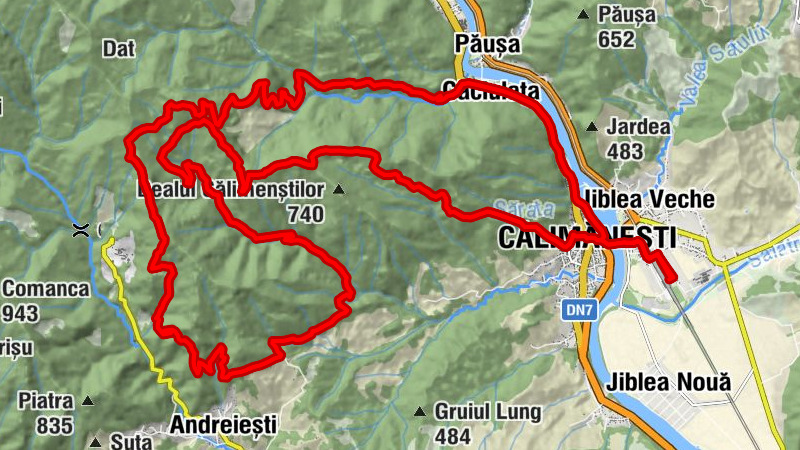 Călimănești - Golaș - Cenușereasa - Onofreiu