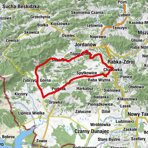 Kaplica cmentarna - Przełęcz Zubrzycka - Kaplica św. Antoniego