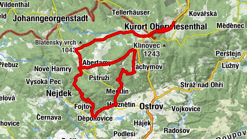 Gasthaus am Roten Hammer - svatá Anna - Kostel svatého Michala - Nad Matysem