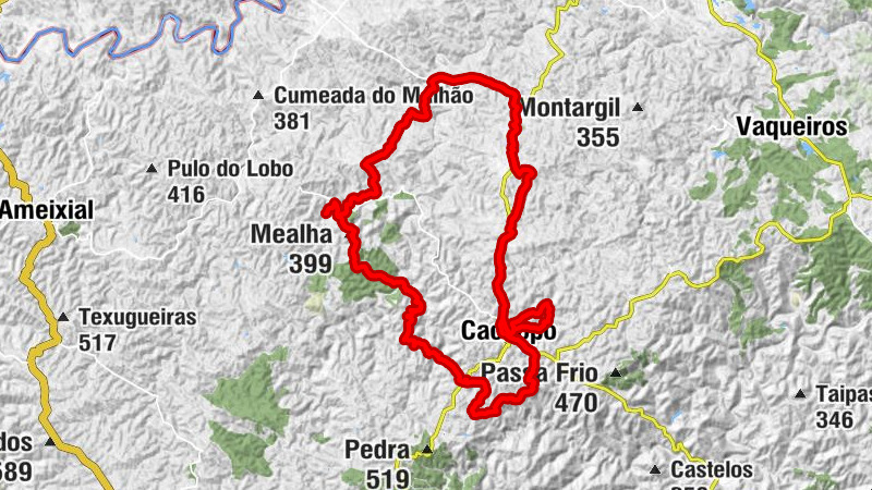 Retiro dos Cacadores - Currais - Mealha - Cachopo
