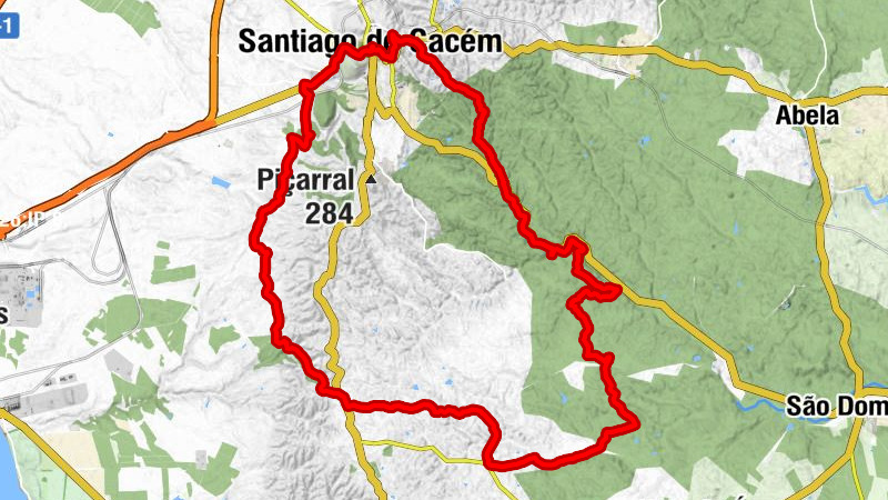 Santiago do Cacém - Retiro dos Caçadores - Cumeadas - Arneirinhos da Ventosa