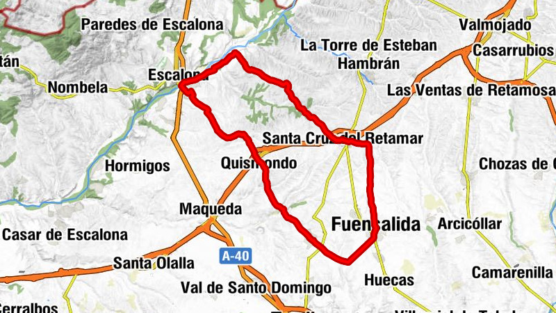 Fuensalida - Novés - Pupy - Quismondo