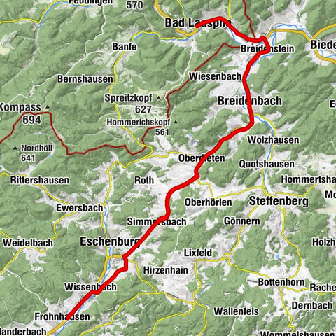 Frohnhausen - Bauernstube - Evangelische Kirche Oberdieten - Stadtkirche Bad Laasphe