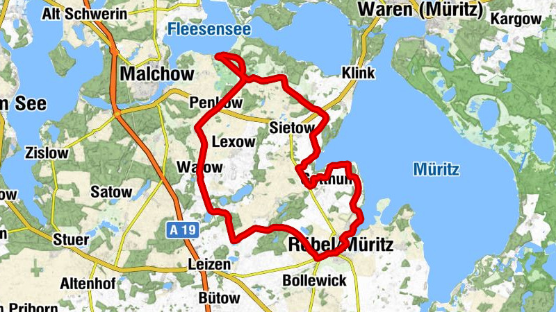 Untergöhren - Susanna's - Kirche Sietow - Kirche Walow