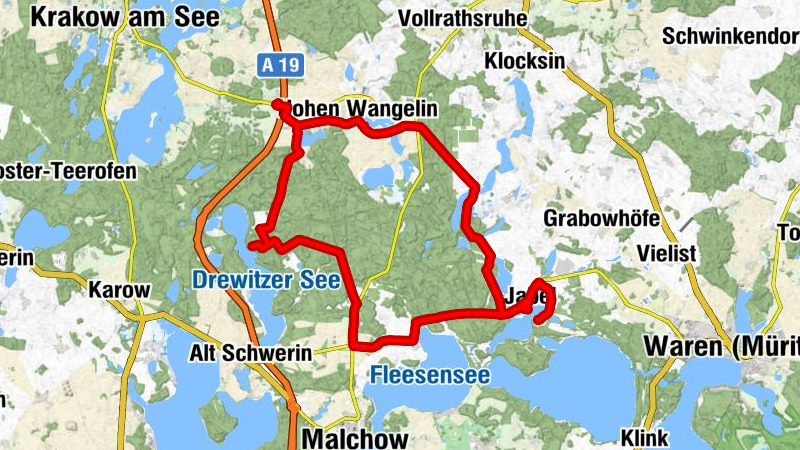 Linstow - Hohen Wangelin - Cramon - Dorfkirche