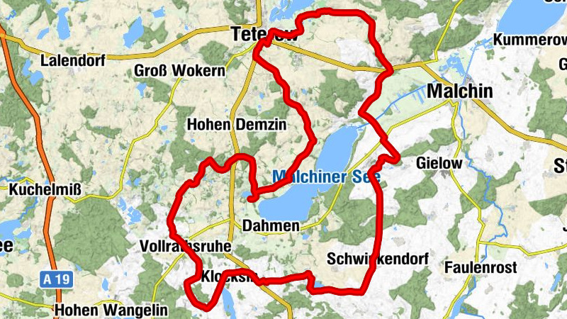 Teterow - St. Petrus - Karolinen-Kapelle - Kirche Basedow