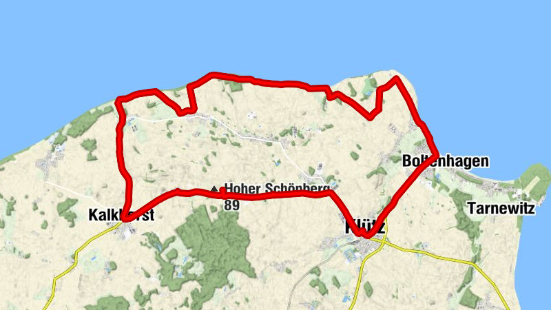 Restaurant Leonorenwald - St. Laurentius - Marienkirche - Aussichtsplattform Hoher Schönberg