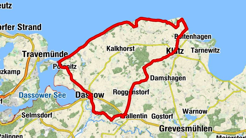 Hanstorf - Gasthaus Luisenhof - Ev.-Luth. Kirche Roggenstorf - St. Nikolai