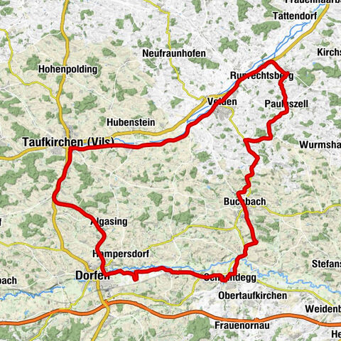 Gasthaus Trappentreu - St. Nikolaus - Hirschkapelle - St. Jakobus d. Ältere