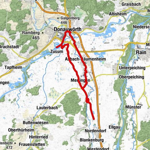 Donauwörth - Spitalkirche Heiligste Dreifaltigkeit - Pfarrheim St. Martin - St. Martin
