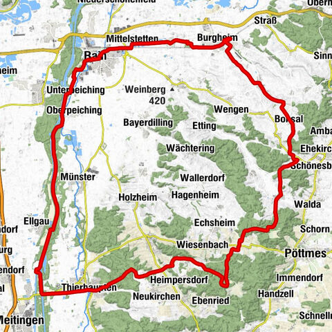 Burgheim - St.Valentin - Zur Schmerzhaften Muttergottes - St. Quirin