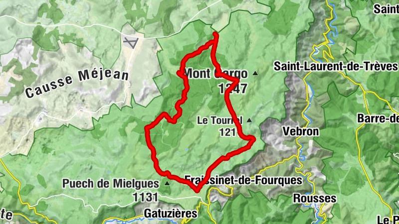 Vebron - Cavalade - Le Veygalier - Villeneuve